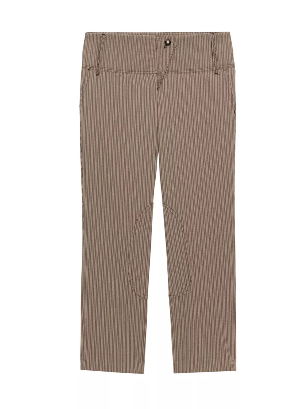 Zara Pinstripe Capri Pant